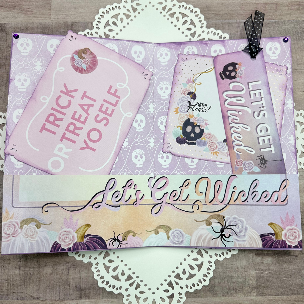 PinkaBOO Glam Halloween Keepsake Pocket Album - Image 4